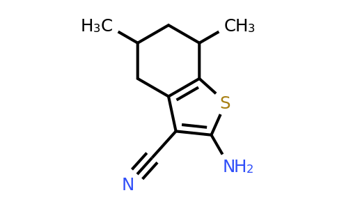 41543-76-4 | 2-Amino-5,7-dimethyl-4,5,6,7-tetrahydro-1-benzothiophene-3-carbonitrile
