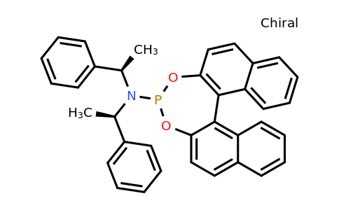 415918-91-1 | (11bR)-N,N-Bis[(1R)-1-phenylethyl]dinaphtho[2,1-d:1',2'-f][1,3,2]dioxaphosphepin-4-amine