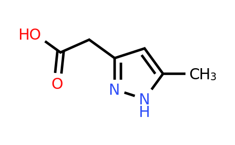 2-(5-Methyl-1H-pyrazol-3-yl)acetic acid