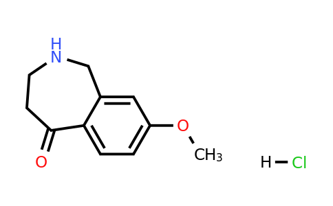 41790-14-1 | 8-Methoxy-3,4-dihydro-1H-benzo[c]azepin-5(2H)-one hydrochloride
