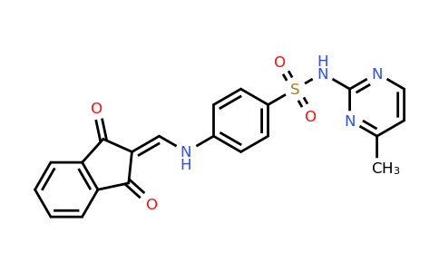 418805-41-1 | 4-(((1,3-Dioxo-1,3-dihydro-2H-inden-2-ylidene)methyl)amino)-N-(4-methylpyrimidin-2-yl)benzenesulfonamide