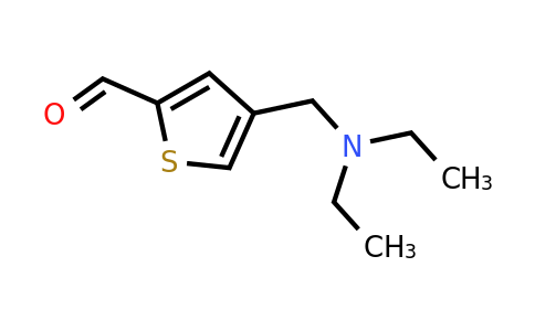 41908-09-2 | 4-((Diethylamino)methyl)thiophene-2-carbaldehyde