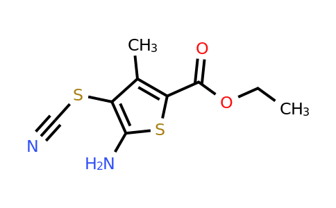 41940-49-2 | Ethyl 5-amino-3-methyl-4-thiocyanatothiophene-2-carboxylate