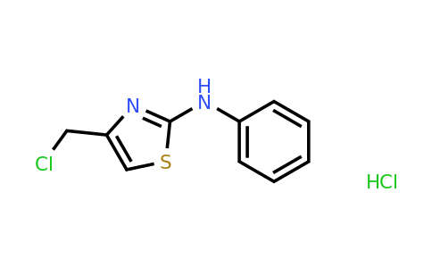 41981-20-8 | 4-(Chloromethyl)-N-phenyl-1,3-thiazol-2-amine hydrochloride