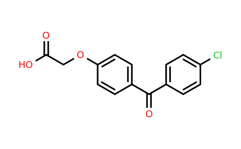 42017-94-7 | 2-[4-(4-chlorobenzoyl)phenoxy]acetic acid