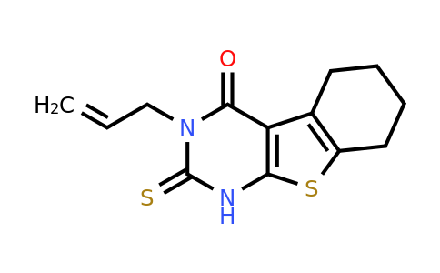 42062-91-9 | 3-Allyl-2-mercapto-5,6,7,8-tetrahydro-3H-benzo[4,5]thieno[2,3-d]pyrimidin-4-酮
