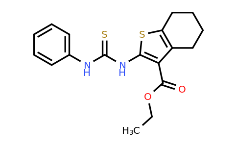 42076-12-0 | Ethyl 2-(3-phenylthioureido)-4,5,6,7-tetrahydrobenzo[b]thiophene-3-carboxylate