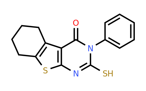 42076-13-1 | 3-Phenyl-2-sulfanyl-5,6,7,8-tetrahydro[1]benzothieno[2,3-d]pyrimidin-4(3h)-one