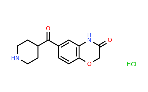 420786-43-2 | 6-(Piperidine-4-carbonyl)-3,4-dihydro-2h-1,4-benzoxazin-3-one hydrochloride