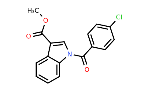 420811-32-1 | Methyl 1-(4-chlorobenzoyl)-1H-indole-3-carboxylate