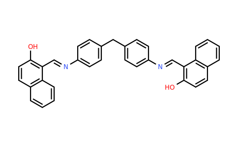 1,1′-[Methylenebis(4,1-phenylenenitrilomethylidyne)]bis[2-naphthalenol]