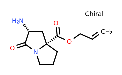 423177-91-7 | allyl cis-6-amino-5-oxo-2,3,6,7-tetrahydro-1H-pyrrolizine-8-carboxylate