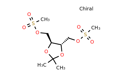 [(4S,5S)-2,2-Dimethyl-5-(methylsulfonyloxymethyl)-1,3-dioxolan-4-yl]methyl methanesulfonate