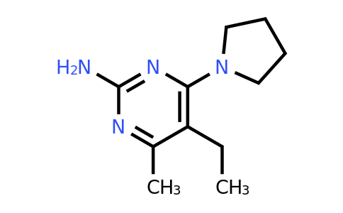 424803-29-2 | 5-Ethyl-4-methyl-6-(pyrrolidin-1-yl)pyrimidin-2-amine