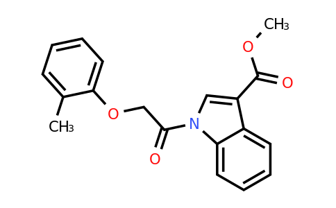 424810-09-3 | Methyl 1-(2-(o-tolyloxy)acetyl)-1H-indole-3-carboxylate