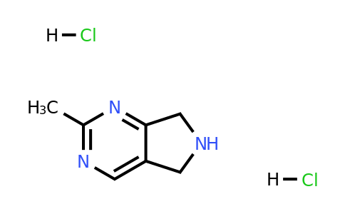 424819-90-9 | 2-Methyl-6,7-dihydro-5H-pyrrolo[3,4-d]pyrimidine dihydrochloride