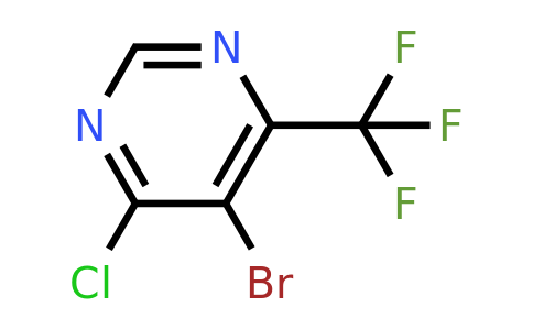 425392-76-3 | 5-Bromo-4-chloro-6-(trifluoromethyl)pyrimidine