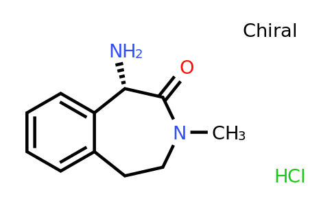 425663-71-4 | (S)-1-Amino-3-methyl-4,5-dihydro-1H-benzo[d]azepin-2(3H)-one hydrochloride
