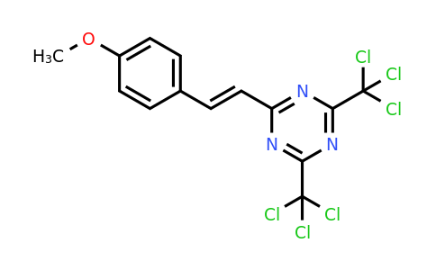 42573-57-9 | (E)-2-(4-Methoxystyryl)-4,6-bis(trichloromethyl)-1,3,5-triazine