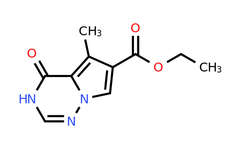 427878-70-4 | Ethyl 5-methyl-4-oxo-1,4-dihydropyrrolo[2,1-f][1,2,4]triazine-6-carboxylate