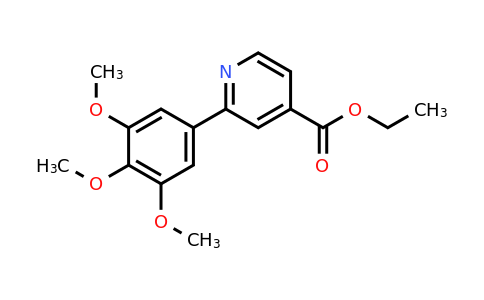 427885-83-4 | Ethyl 2-(3,4,5-trimethoxyphenyl)isonicotinate