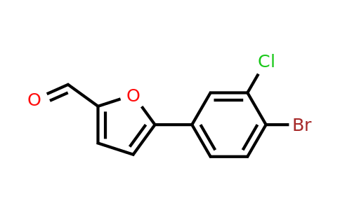 428465-30-9 | 5-(4-Bromo-3-chlorophenyl)-2-furaldehyde