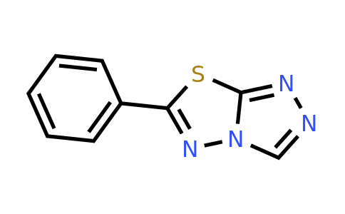 43029-38-5 | 6-Phenyl-[1,2,4]triazolo[3,4-b][1,3,4]thiadiazole