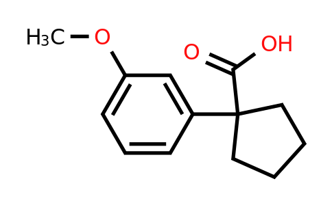 43050-39-1 | 1-(3-Methoxyphenyl)cyclopentane-1-carboxylic acid