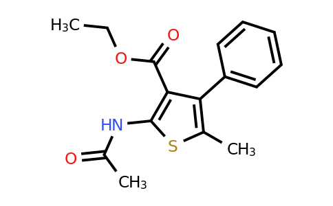 43088-45-5 | Ethyl 2-acetamido-5-methyl-4-phenylthiophene-3-carboxylate