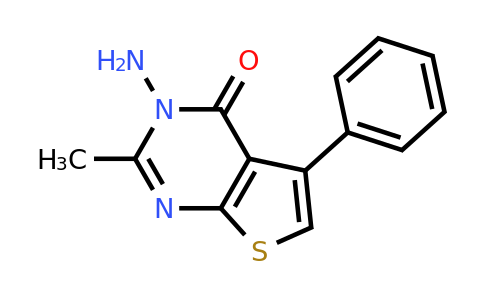 43088-51-3 | 3-Amino-2-methyl-5-phenyl-3H,4H-thieno[2,3-d]pyrimidin-4-one