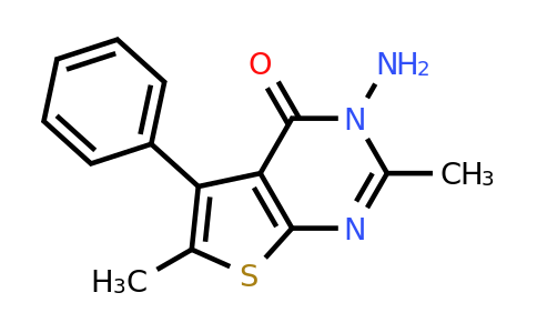 43088-53-5 | 3-Amino-2,6-dimethyl-5-phenyl-3h,4h-thieno[2,3-d]pyrimidin-4-one