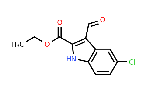 43142-76-3 | Ethyl 5-chloro-3-formyl-1H-indole-2-carboxylate