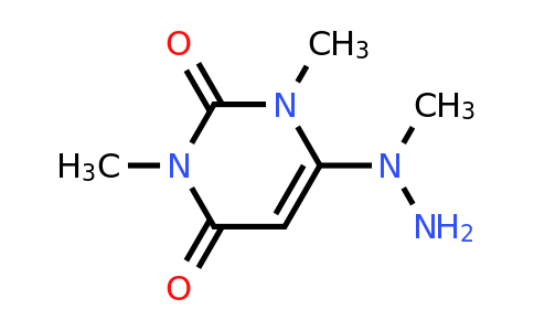 4318-53-0 | 1,3-Dimethyl-6-(1-methylhydrazinyl)pyrimidine-2,4(1H,3H)-dione