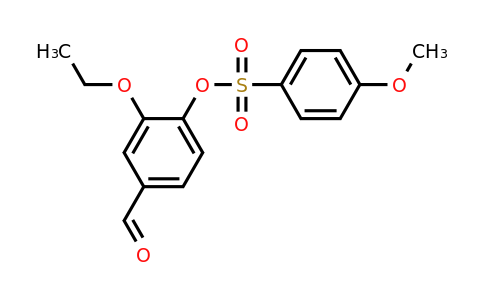 2-Ethoxy-4-formylphenyl 4-methoxybenzenesulfonate