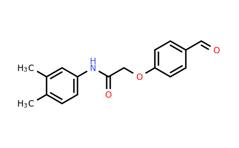 431992-06-2 | N-(3,4-dimethylphenyl)-2-(4-formylphenoxy)acetamide