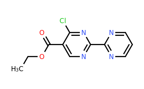 432521-55-6 | Ethyl 4-chloro-[2,2'-bipyrimidine]-5-carboxylate