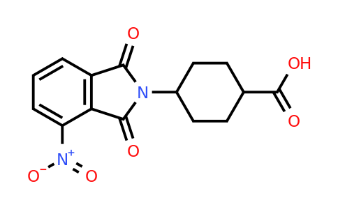 432537-75-2 | 4-(4-Nitro-1,3-dioxoisoindolin-2-yl)cyclohexane-1-carboxylic acid