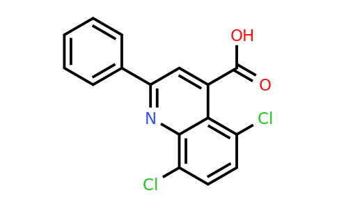433240-82-5 | 5,8-Dichloro-2-phenylquinoline-4-carboxylic acid