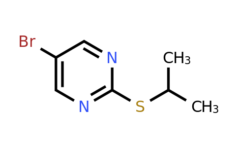 433684-22-1 | 5-Bromo-2-(isopropylthio)pyrimidine