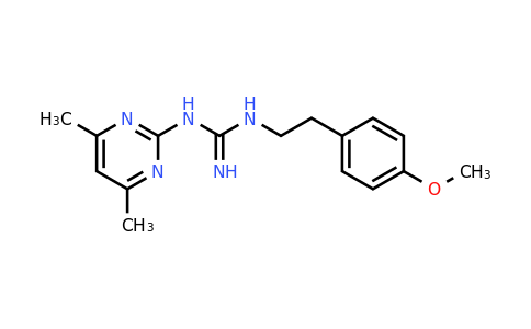 433687-45-7 | 1-(4,6-Dimethylpyrimidin-2-yl)-3-(4-methoxyphenethyl)guanidine