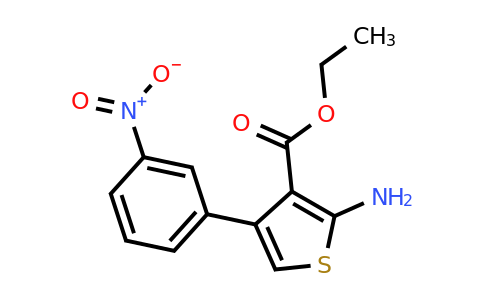 433701-34-9 | Ethyl 2-amino-4-(3-nitrophenyl)thiophene-3-carboxylate