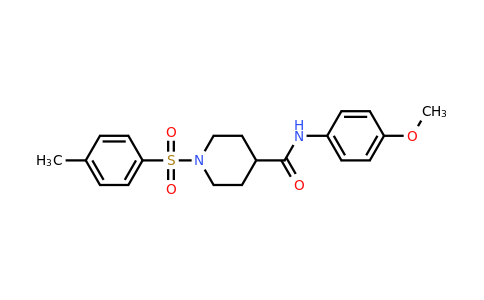 433946-91-9 | N-(4-methoxyphenyl)-1-tosylpiperidine-4-carboxamide