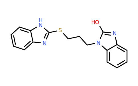 434292-96-3 | 1-[3-(1h-1,3-benzodiazol-2-ylsulfanyl)propyl]-2,3-dihydro-1h-1,3-benzodiazol-2-one