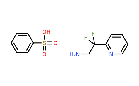 435345-04-3 | 2,2-Difluoro-2-(pyridin-2-yl)ethanamine benzenesulfonate