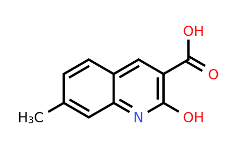 436087-28-4 | 2-Hydroxy-7-methylquinoline-3-carboxylic acid