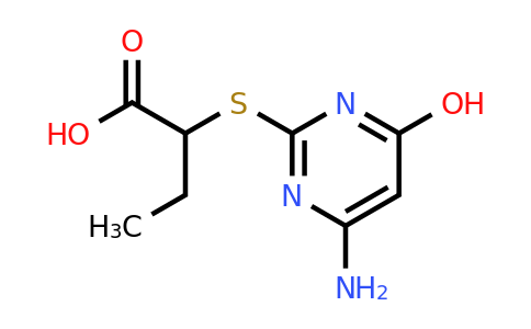 436088-62-9 | 2-((4-Amino-6-hydroxypyrimidin-2-yl)thio)butanoic acid