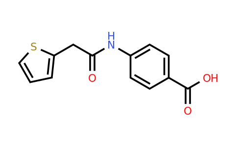 436088-76-5 | 4-(2-(Thiophen-2-yl)acetamido)benzoic acid