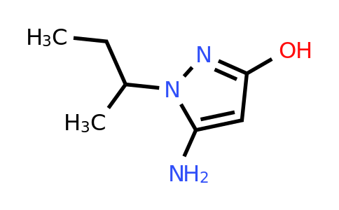 5-Amino-1-(sec-butyl)-1H-pyrazol-3-ol
