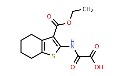 436089-99-5 | {[3-(ethoxycarbonyl)-4,5,6,7-tetrahydro-1-benzothiophen-2-yl]carbamoyl}formic acid