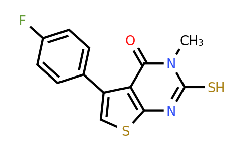 436090-38-9 | 5-(4-Fluorophenyl)-3-methyl-2-sulfanyl-3h,4h-thieno[2,3-d]pyrimidin-4-one